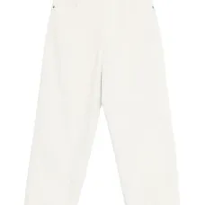 Укороченные брюки прямого кроя