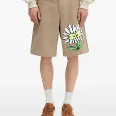 Шорты с цветочным принтом Шорты с цветочным принтом
