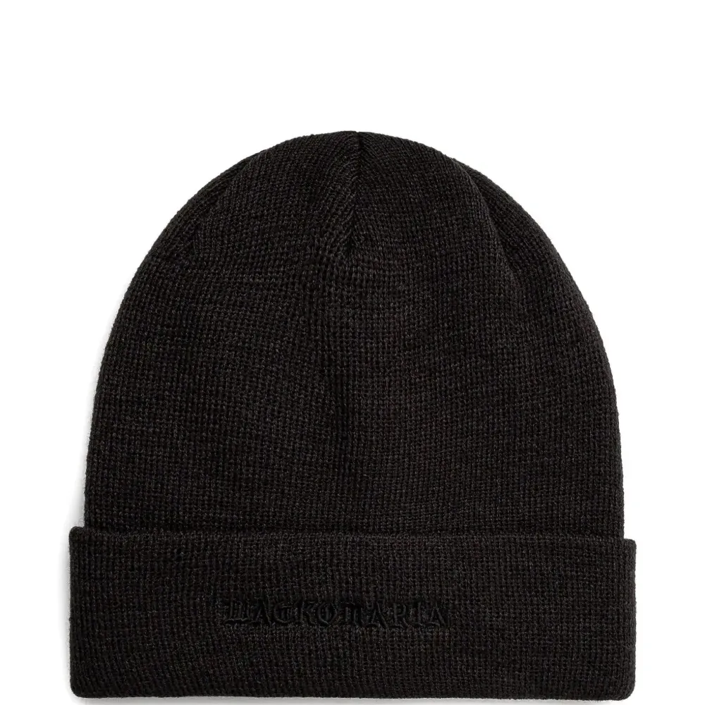 Шапка бини с вышитым логотипом