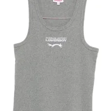 Майка с вышитым логотипом