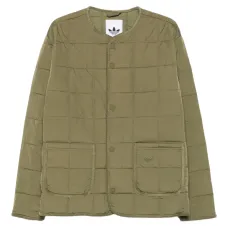 Стеганый жакет на пуговицах