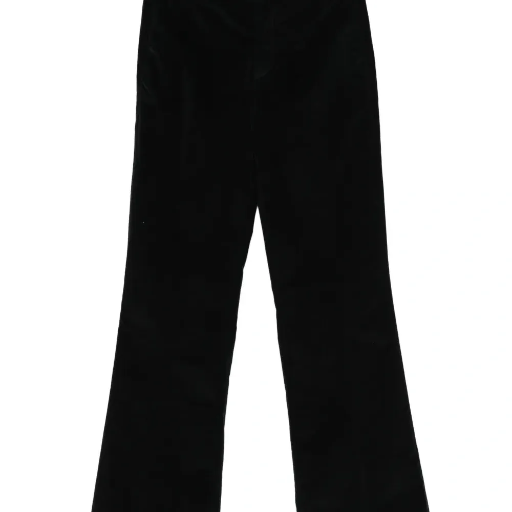 Расклешенные вельветовые брюки