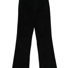 Расклешенные вельветовые брюки