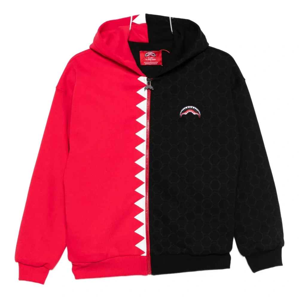 Худи с принтом акулы