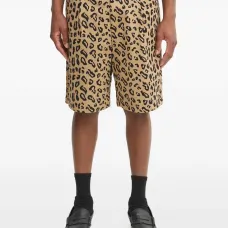 Шорты с анималистичным принтом