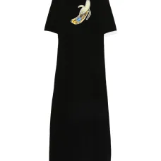 Макси-платье с графическим принтом