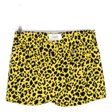 Юбка с запахом с леопардовым принтом