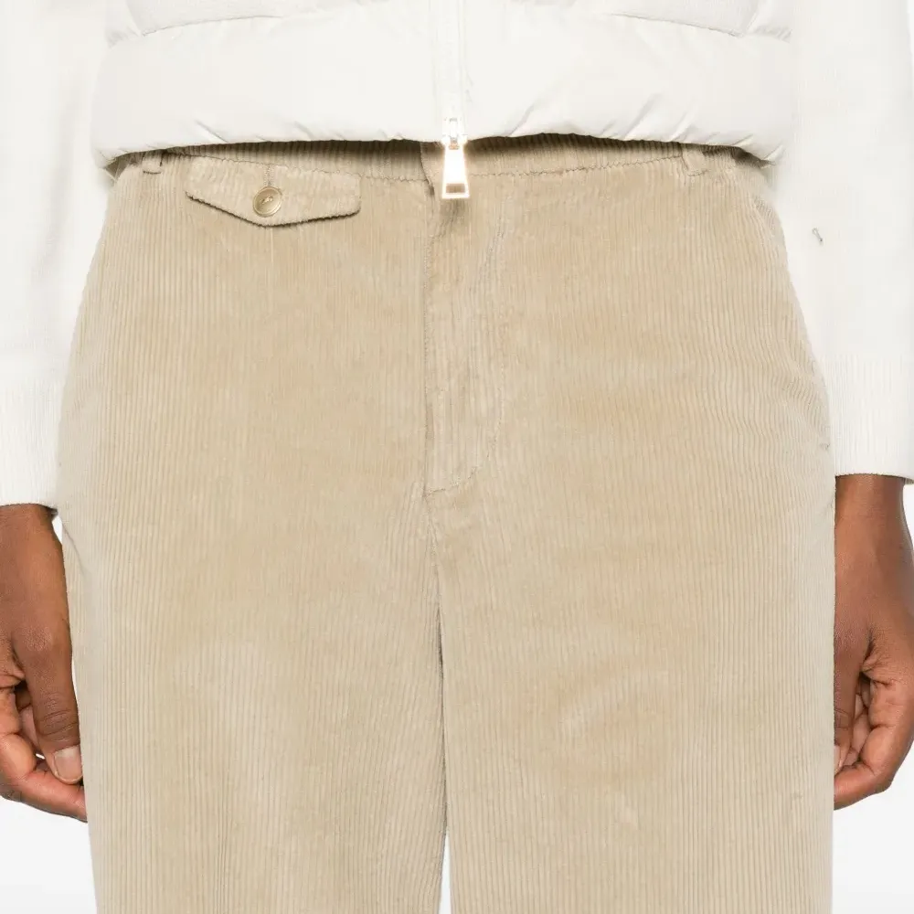 Вельветовые брюки палаццо