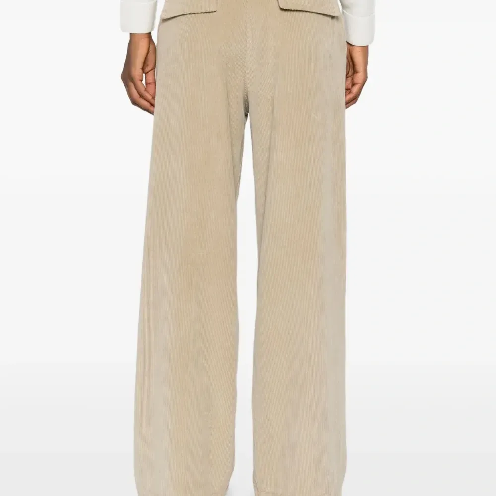 Вельветовые брюки палаццо