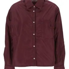 Дутая рубашка с карманом