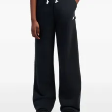 Повседневные брюки с логотипом и кулиской