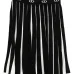Плиссированная юбка в полоску