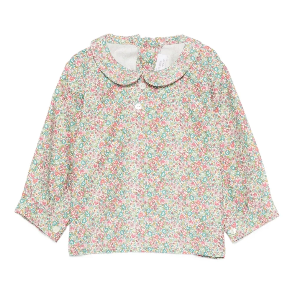 Блузка с цветочным принтом