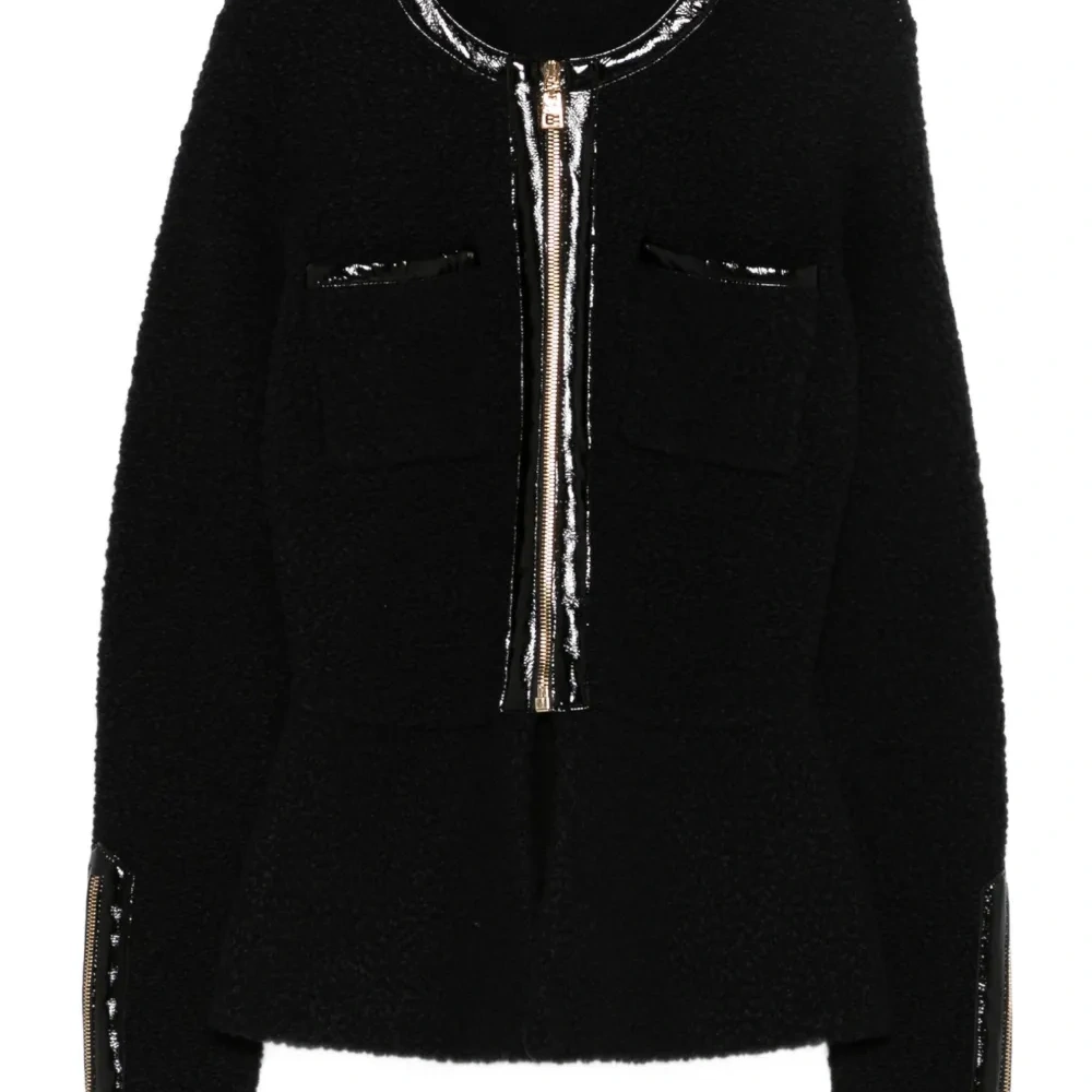 Кардиган с передними карманами на молнии