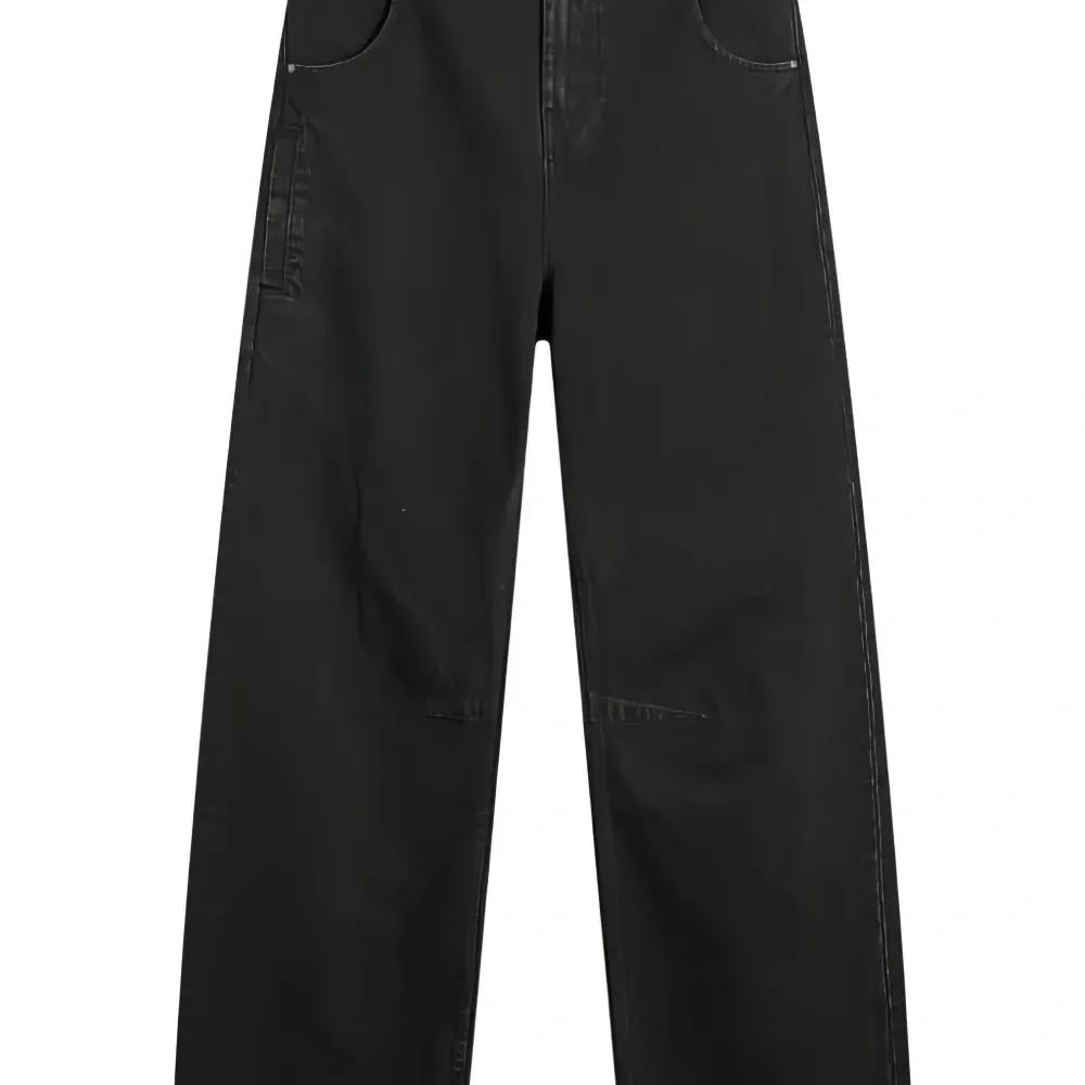 Джинсы на пуговицах