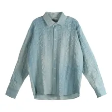 Рубашка Joan из жатого хлопка