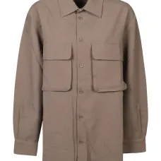 Рубашка на пуговицах с двумя карманами Рубашка на пуговицах с двумя карманами