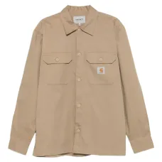 Рубашка с нашивкой-логотипом