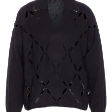 Свитер с V-образным вырезом