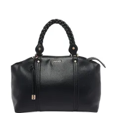 Сумка-сэтчел с плетеной ручкой Сумка-сэтчел с плетеной ручкой