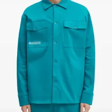 Рубашка на пуговицах с нагрудным карманом