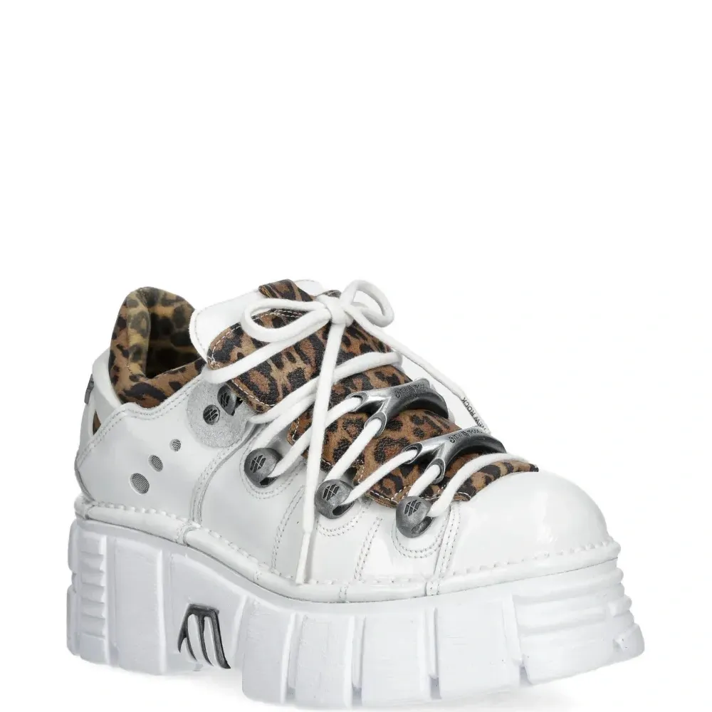 Кеды на платформе с леопардовым принтом Кеды на платформе с леопардовым принтом