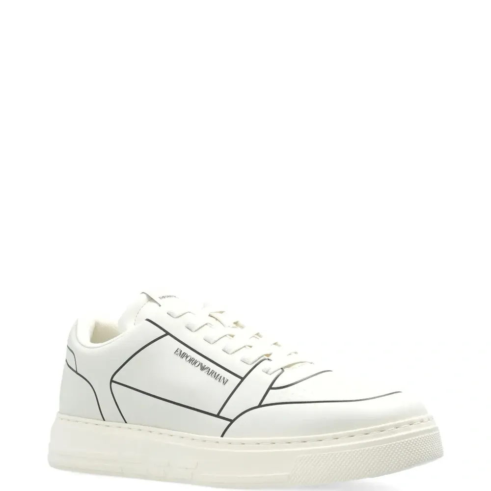 Кроссовки с контурным принтом Кроссовки с контурным принтом