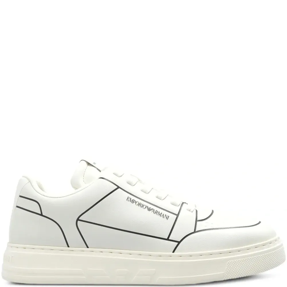 Кроссовки с контурным принтом Кроссовки с контурным принтом