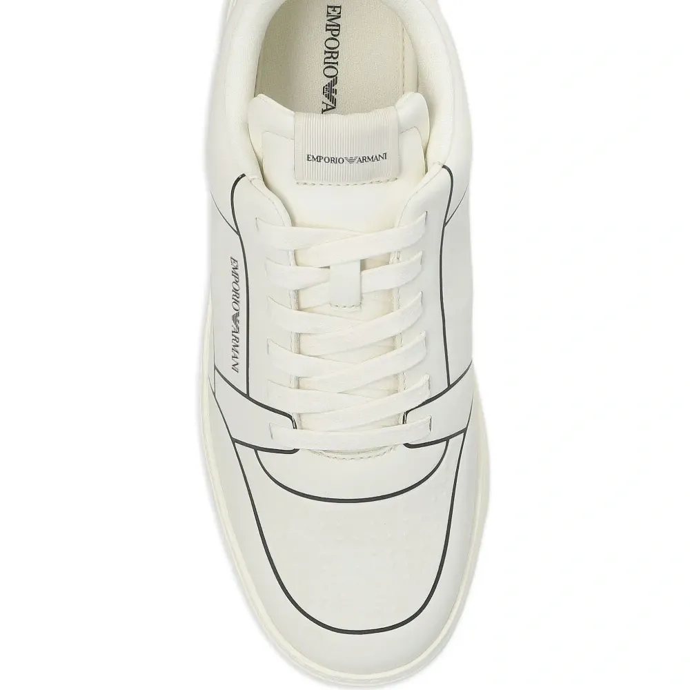 Кроссовки с контурным принтом Кроссовки с контурным принтом