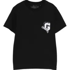 Футболка с нашивкой-логотипом