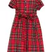 Платье в тартановую клетку