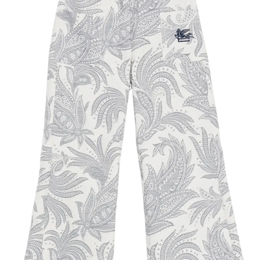 Брюки с принтом «пейсли»