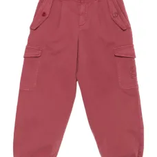 Вышитые брюки-карго