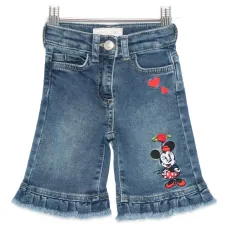 Джинсовые шорты с Минни Маус
