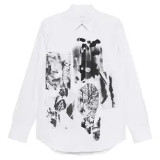 Рубашка с графическим принтом