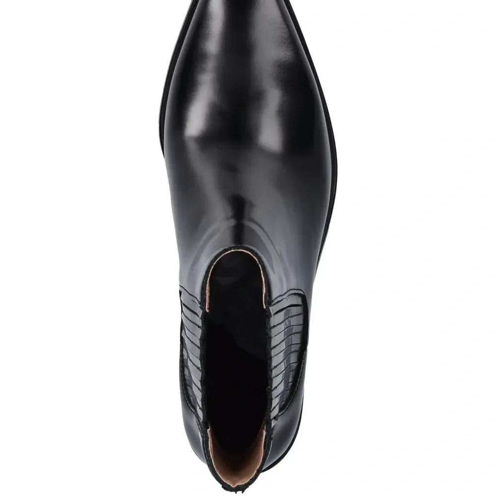 Ботильоны с заостренным носком