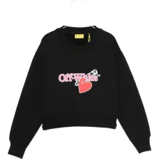 Свитшот с логотипом в виде сердца