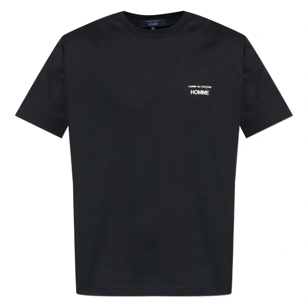 Хлопковая футболка с логотипом