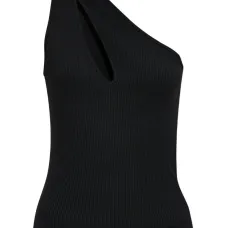 Топ на одно плечо с вырезом