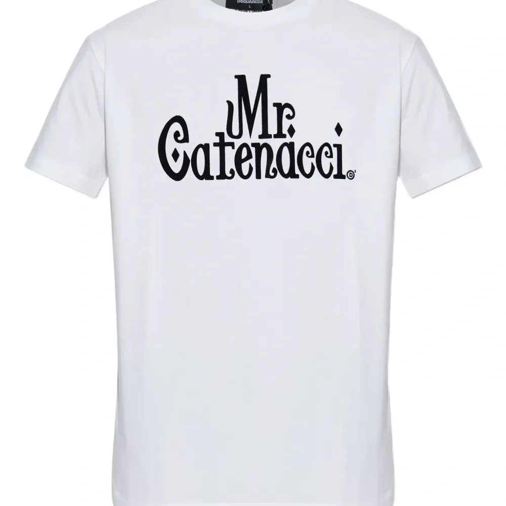 Футболка с принтом-текстом