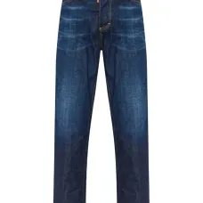 Джинсы с логотипом-нашивкой Джинсы с логотипом-нашивкой