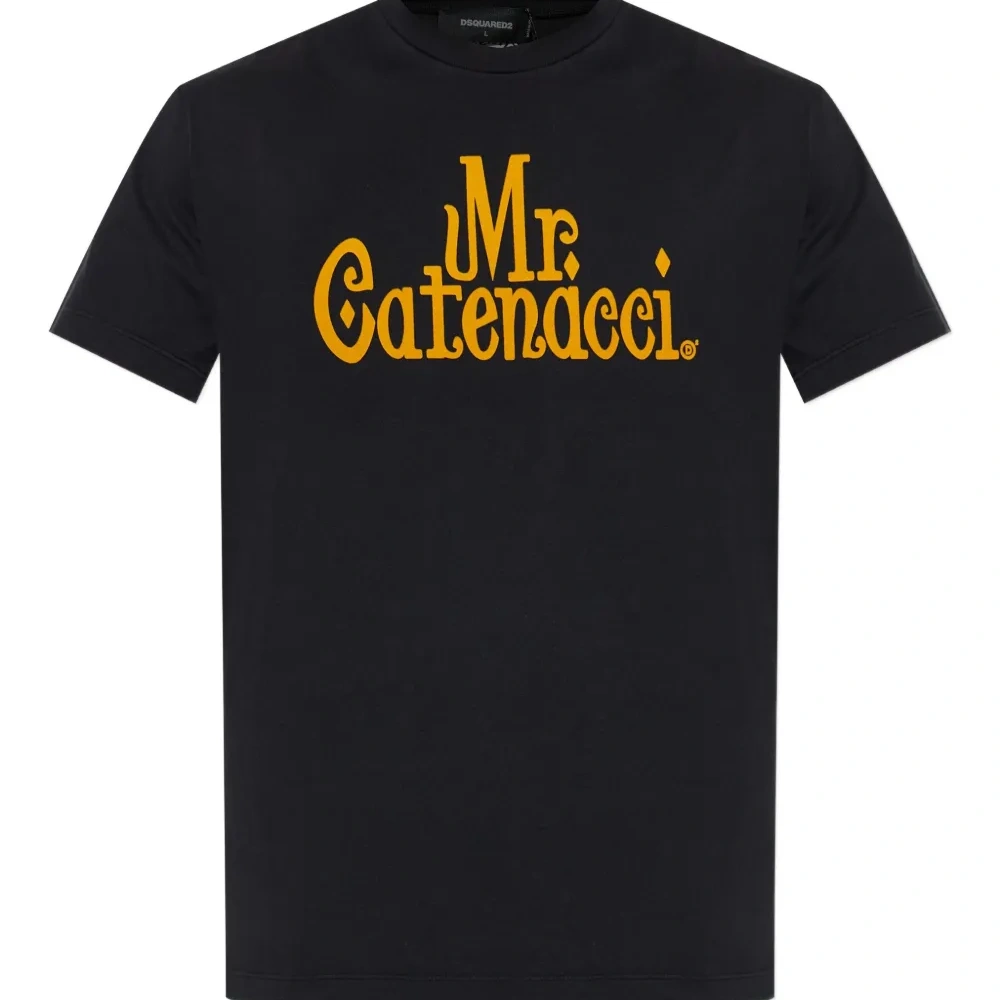 Футболка с принтом-текстом Футболка с принтом-текстом