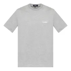 Хлопковая футболка с логотипом