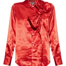 Блузка с бантом