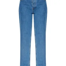 Джинсы из хлопка с пятью карманами