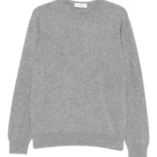 Свитер с круглым вырезом