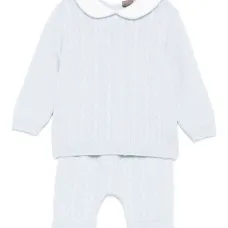 Трикотажный спортивный костюм с косами