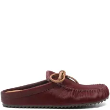 Кожаные мюли с завязками Кожаные мюли с завязками