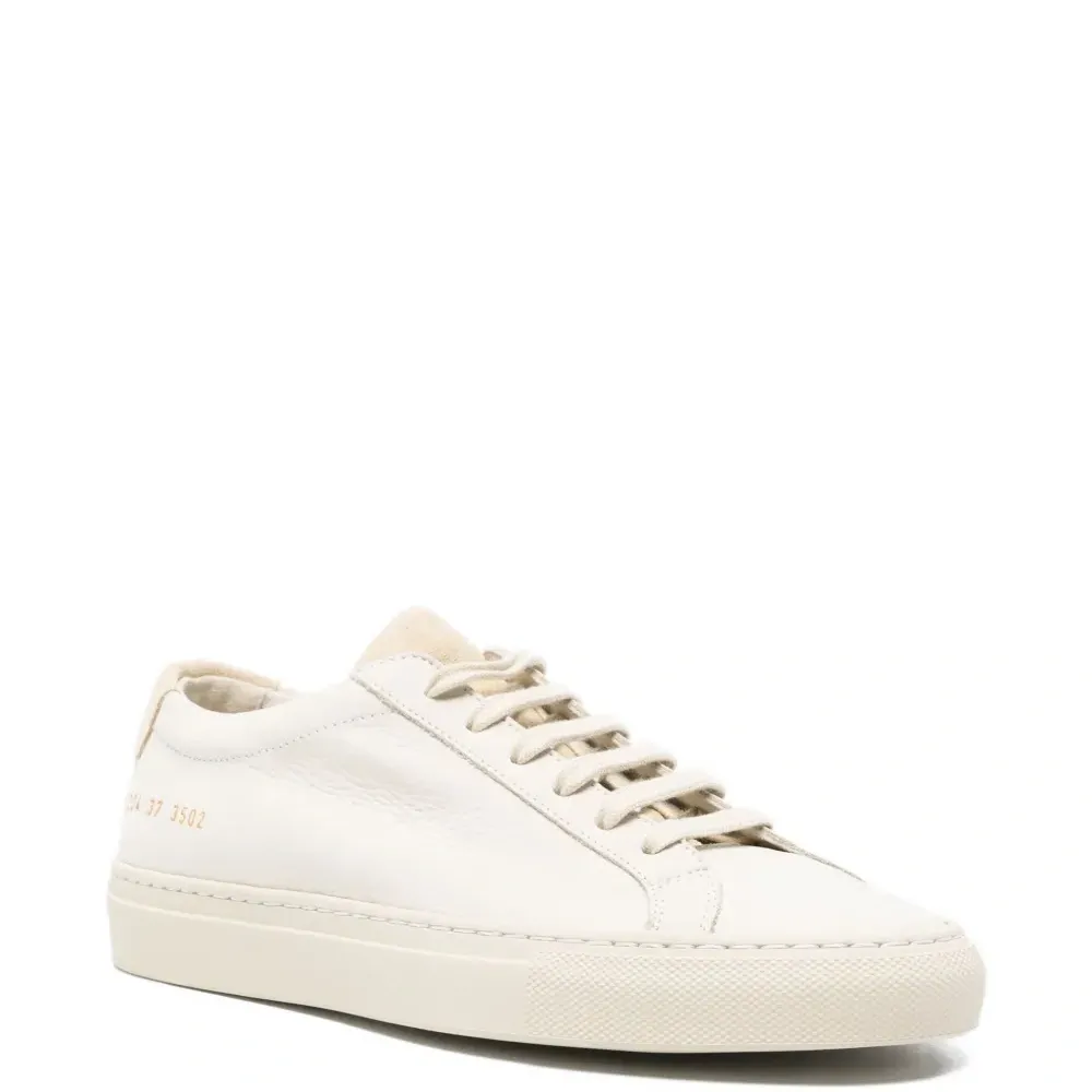 Кожаные кроссовки