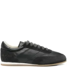 Кожаные кроссовки